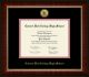 Gold Engraved Medallion Diploma Frame