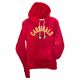 Essential Fleece Hoodie Red