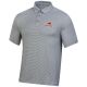 Under Armour Pitch Grey Stripe Polo